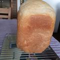 みさりんりんよん's cooksnap of when they made HB★ホシノ酵母で生クリーム入り食パン.