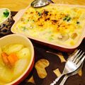 Nana777's cooksnap of when they made 本格的アメリケーヌソースグラタン☆.