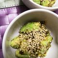 ぽこ☆ちゃん's cooksnap of when they made 簡単もう一品・つまみ☆ゴマ海苔アボカド♪.