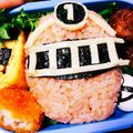 せいちゃんねる's cooksnap of when they made トッキュウジャー 簡単キャラ弁☆.