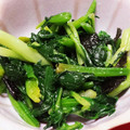 とみぃ♪'s cooksnap of when they made 埼玉産直！ほうれん草と水菜の海苔和え.