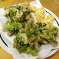 ぽりぽり拓庵's cooksnap of when they made 子供大好き☆菜の花とウィンナーのかき揚げ.