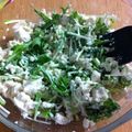 パンダモモンガ's cooksnap of when they made 水菜と豆腐のサラダ.