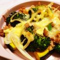 nam！'s cooksnap of when they made カボチャ＆ブロッコリーのマヨチーズ焼き.