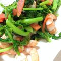 まゅみん。's cooksnap of when they made 菜の花のアーリオ・オーリオ♪苦手な人も！.