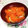 あざらしの赤ちゃん's cooksnap of when they made ブリの卵と人参のスープ　.