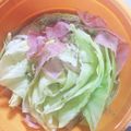 komasan♪'s cooksnap of when they made キャベツとベーコンの蒸し煮.