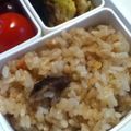 hinato母's cooksnap of when they made 超簡単！シンプルな炊き込み御飯☆.