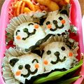 ムーミンとロール's cooksnap of when they made キャラ弁☆わんこ弁当.