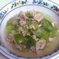 akine's cooksnap of when they made 白菜と豚バラのコンソメ煮.