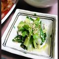 ＴＯＭＯＷＡＴ's cooksnap of when they made ワケギの塩麹ナムル.