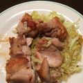 3時のママ's cooksnap of when they made 鶏もも肉のソテー★キャベツ添え.