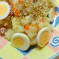 mitch♪'s cooksnap of when they made 炊飯器でじゃが芋とウインナーのピラフ.