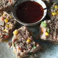 tkともtk's cooksnap of when they made 型なし♪カラフル☆ミートローフ.