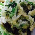 KEIchanss's cooksnap of when they made 菜の花の天ぷら.