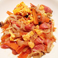 ぼーまー's cooksnap of when they made キャベツとしめじとソーセージのオイマヨ♪.