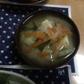 ともぱんたから's cooksnap of when they made 我が家の基本の味噌汁.