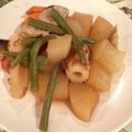 sachinchan's cooksnap of when they made 昭和を思い出す?!　竹輪の煮物.
