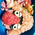 凸ママ's cooksnap of when they made キャラ弁　妖怪ウォッチ　認MEN.