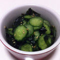 lechecara's cooksnap of when they made キュウリとワカメの中華和え.
