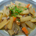 reiyan1956's cooksnap of when they made 母直伝*赤貝と大根の煮物.
