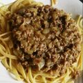 きえんず's cooksnap of when they made 味噌味のミートスパゲティ.