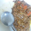 さあやひより's cooksnap of when they made ルーで簡単☆キーマカレー.