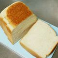 ここみ3434's cooksnap of when they made ＨＢで❀生クリーム食パン.