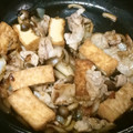おゆりと's cooksnap of when they made 厚揚げと牛肉の甘辛炒め.