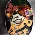 haruyuumam's cooksnap of when they made 妖怪ウォッチ☆ ウィスベエ ☆キャラ弁.
