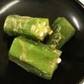 とんもんもん's cooksnap of when they made おくらのごま和え✿.