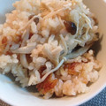 たにたーに's cooksnap of when they made おたまで計量！きのこの炊き込みご飯♪.