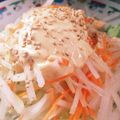 a74212's cooksnap of when they made 大根＊にんじん＊水菜のうまマヨサラダ.