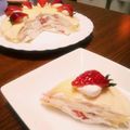 しーな☆彡's cooksnap of when they made ミルクレープ♪ホットケーキミックスで.