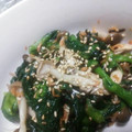 Fsuu's cooksnap of when they made 菜の花の 桜エビと塩昆布の和えもの.