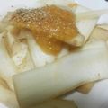 MofeMofee's cooksnap of when they made ウドの酢味噌かけ.