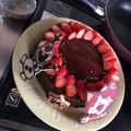 ぷこ☆先生's cooksnap of when they made NARUTOのチョコケーキ★.