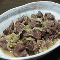 風乃音's cooksnap of when they made 砂肝ｗｉｔｈネギ塩たれ.