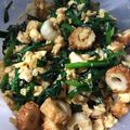 るっち0219's cooksnap of when they made 節約♪ニラとちくわと卵のキンピラ風.