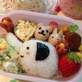いわたまＫ's cooksnap of when they made 鶉のクマちゃん（キャラ弁オカズ）.