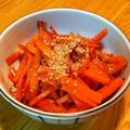 uknowtan's cooksnap of when they made シンプル＆簡単♪にんじんの塩きんぴら.