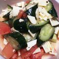 ナナヒカ's cooksnap of when they made 簡単！トマトとキュウリのマリネ.