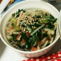 クックU8XZ6O☆'s cooksnap of when they made レンジで簡単　ニラとえのきの和えもの.