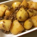 ペロリモン's cooksnap of when they made 水を使わない！ひき肉で簡単肉じゃが☆.