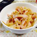 三苫弘美's cooksnap of when they made もやしとハムの中華サラダ.