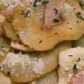 ChimpT's cooksnap of when they made ハムとじゃがとエリンギのバター醤油.