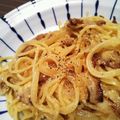 ブランクダイバー's cooksnap of when they made 牛乳でつくる☆カルボナーラ.
