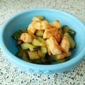 エベリン's cooksnap of when they made エビときゅうりの炒め物～レモン風味～.