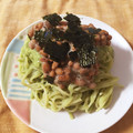 ちぃ−ち−chan's cooksnap of when they made アボカドと納豆の和風パスタ.