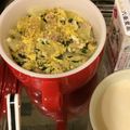 お気楽な嫁。's cooksnap of when they made 簡単！子供大好き！油揚げで卵丼.